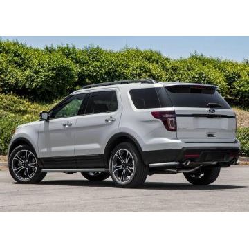 Защита задняя уголки 57 мм Rival для Ford Explorer 2011-2015