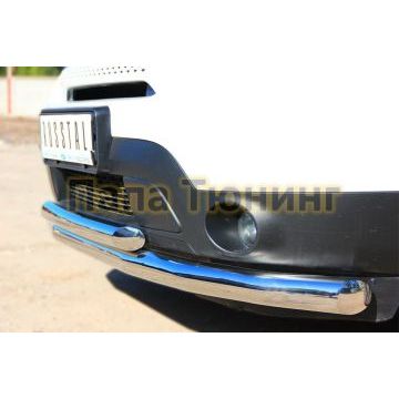 Защита передняя двойная d76-d57  РусСталь для Ford Explorer 2011-2015