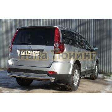 Пороги труба d57 вариант 3 РусСталь для Great Wall Hover H3 2014-2016