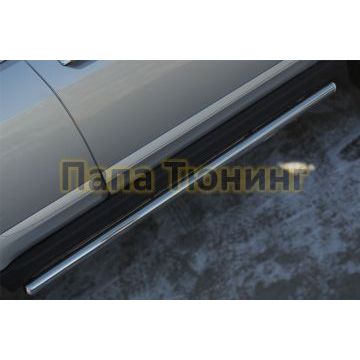 Пороги труба d57 вариант 3 РусСталь для Great Wall Hover H3 2014-2016