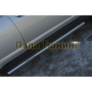 Пороги труба d57 вариант 2 РусСталь для Great Wall Hover H3 2014-2016