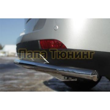 Защита заднего бампера d57 секции РусСталь для Great Wall Hover H3 2014-