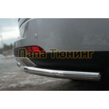 Защита задняя уголки d57 секции РусСталь для Great Wall Hover H3 2014-