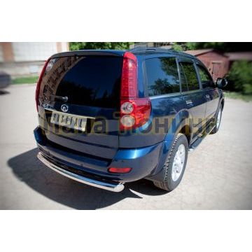 Защита заднего бампера d76 РусСталь для Great Wall Hover H5 2011-2015