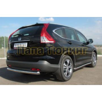 Пороги труба d57 вариант 1 РусСталь для Honda CR-V 2012-2015