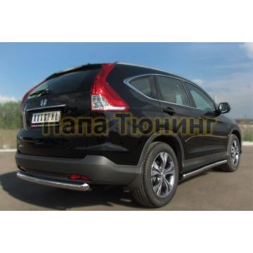 Пороги труба d57 вариант 3 РусСталь для Honda CR-V 2012-2015