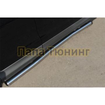 Пороги труба d57 вариант 3 РусСталь для Honda CR-V 2012-2015