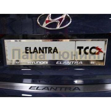 Рамка номерного знака комплект ТСС для Hyundai Elantra Любые