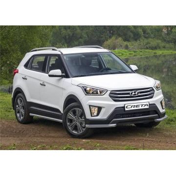 Защита передняя уголки 57 мм Rival для Hyundai Creta 2016-