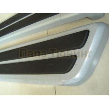 Пороги алюминиевые OEM Tuning для Audi Q3 2011-2018