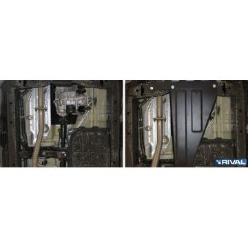 Защита РК сталь Rival для Kia Mohave, V - все 2017-/Kia Mohave, V - все 2008-2017