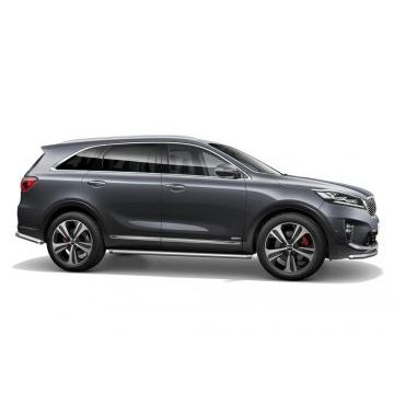 Защита штатных порогов 57 мм Rival для Kia Sorento Prime 2018-