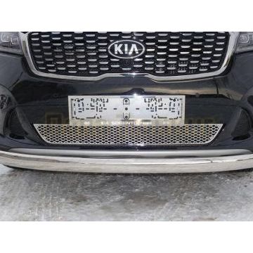 Рамка номерного знака 2 шт ТСС для Kia Sorento Prime 2018- Рамка номерного знака 2 шт ТСС для Kia Sorento Prime 2018-