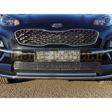 Рамка номерного знака Kia Sportage (комплект) ТСС для Любые