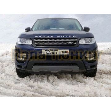 Накладки на ПТФ лист ТСС для Range Rover Sport 2013- Накладки на ПТФ лист ТСС для Range Rover Sport 2013-