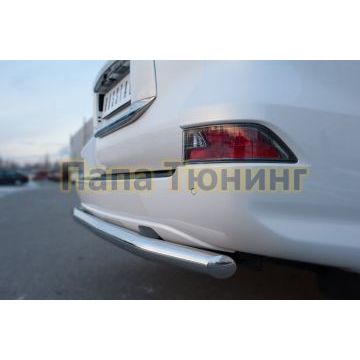 Защита заднего бампера d57 РусСталь для Lexus GX-460 2014-