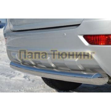 Защита заднего бампера d76 РусСталь для Lifan X-60 2011-2016