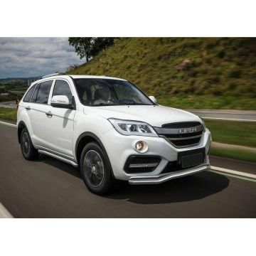 Защита штатных порогов 57 мм Rival для Lifan X-60 2016-