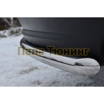 Защита заднего бампера d42 РусСталь для Mazda CX-5 2011-2015