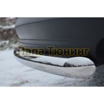 Защита заднего бампера d57 РусСталь для Mazda CX-5 2011-2015