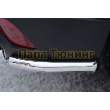 Защита задняя уголки d42 РусСталь для Mazda CX-5 2011-2015
