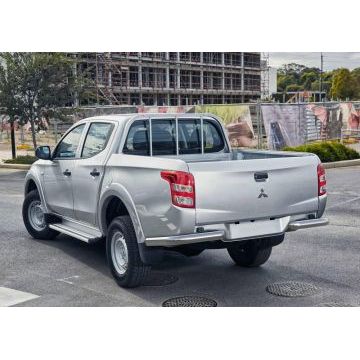 Защита задняя уголки 76 мм Rival для Mitsubishi L200 2015-2019