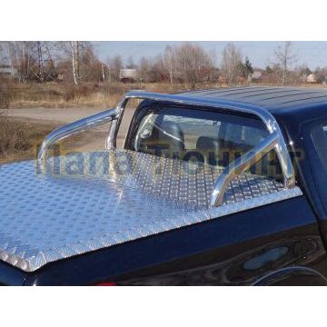 Защита кузова для крышки 75х42 мм ТСС для Mitsubishi L200 2015-2019 Защита кузова для крышки 75х42 мм ТСС для Mitsubishi L200 2015-2019