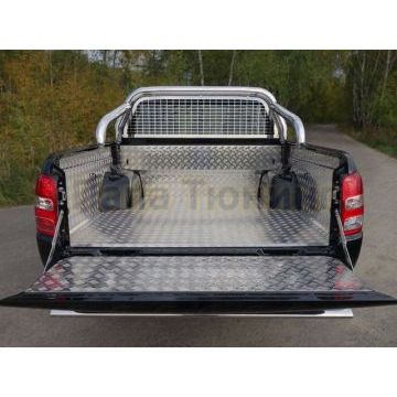 Защита кузова и заднего стекла без надписи 76 мм ТСС для Mitsubishi L200 2015-2019 Защита кузова и заднего стекла без надписи 76 мм ТСС для Mitsubishi L200 2015-2019