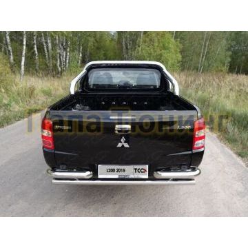 Защита кузова пикапа 76 мм ТСС для Mitsubishi L200 2015-2019 Защита кузова пикапа 76 мм ТСС для Mitsubishi L200 2015-2019