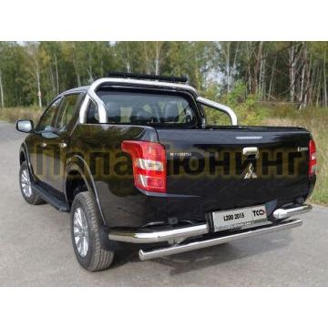 Защита кузова пикапа с фарой 76 мм ТСС для Mitsubishi L200 2015-2019 Защита кузова пикапа с фарой 76 мм ТСС для Mitsubishi L200 2015-2019