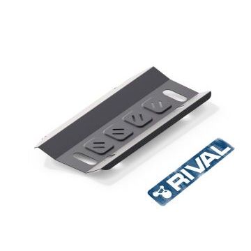 Защита радиатора алюминий 4 мм Rival для Mitsubishi Pajero IV, V - 3.0; 3.2d(188л.с., 200л.с.); 3.8 2006-2011/Mitsubishi Pajero IV, V - 3.0; 3.2d(188л.с., 200л.с.); 3.8 2011-2014/Mitsubishi Pajero IV, V - 3.0; 3.2d(188л.с., 200л.с.); 3.8 2014-/Mitsubishi Pajero III, V - все 1999-2006