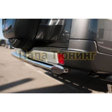 Защита заднего бампера d76 РусСталь для Mitsubishi Pajero IV 2014-