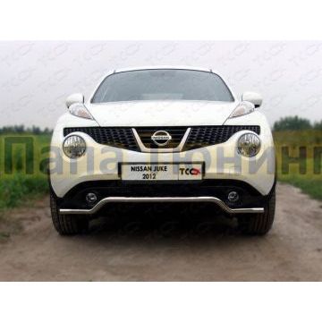 Защита передняя Кенгурятник 42 мм ТСС для Nissan Juke 2010-2014