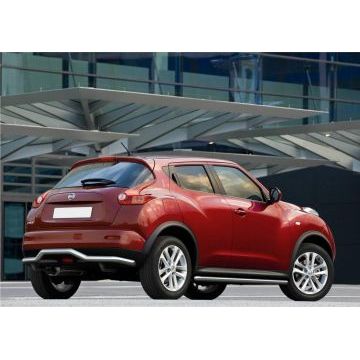 Защита заднего бампера волна 57 мм на 4х2 Rival для Nissan Juke 2010-2014
