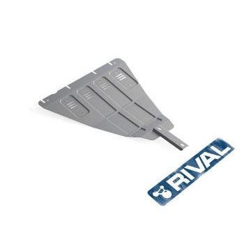 Защита РК Rival для 2,5D/3,0D/4,0 алюминий 4 мм для Nissan Navara/Pathfinder 2004-2015