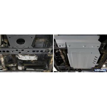 Защита РК Rival алюминий 4 мм для Nissan Pathfinder, V - 2.5d; 3.0d; 4.0 2005-2015