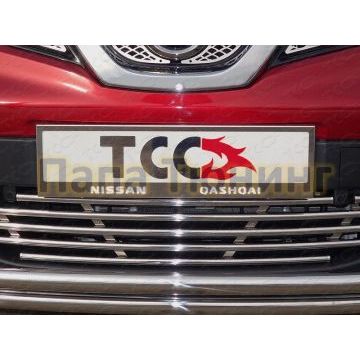 Рамка номерного знака Nissan Qashqai (комплект) ТСС для Любые Рамка номерного знака Nissan Qashqai (комплект) ТСС для Любые