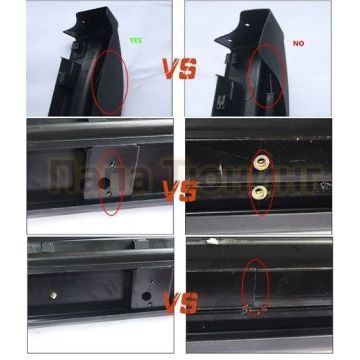 Пороги с усилителем из металла вариант 2 OEM Tuning для Nissan X-Trail 2015-