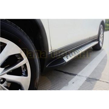 Пороги с усилителем из металла вариант 2 OEM Tuning для Nissan X-Trail 2015-