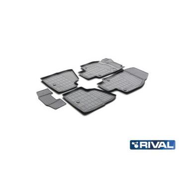 Коврики салона Rival полиуретан 5 штук для Opel Astra H 2004-2015