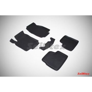 Коврики салона резиновые Seintex с бортиком для Opel Astra H 2004-2015