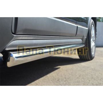 Пороги труба d57 вариант 3 РусСталь для Opel Antara 2010-2017