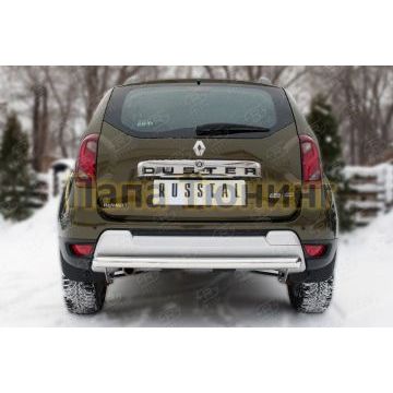 Защита заднего бампера d57 РусСталь для Renault Duster 2015-
