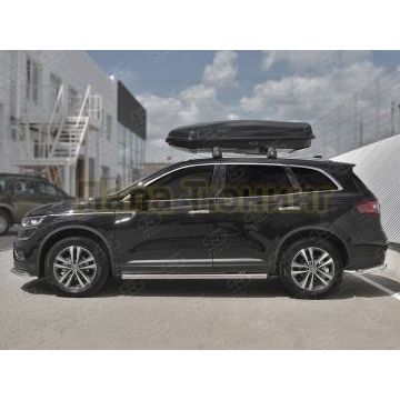 Пороги труба d57 вариант 1 для Renault Koleos 2017-