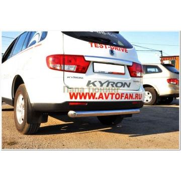 Защита заднего бампера d76 РусСталь для Ssangyong Kyron 2007-2015