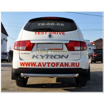 Защита заднего бампера d76 РусСталь для Ssangyong Kyron 2007-2015