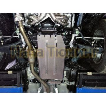 Защита КПП ТСС алюминий 4 мм для Subaru Forester 2013-2016 Защита КПП ТСС алюминий 4 мм для Subaru Forester 2013-2016