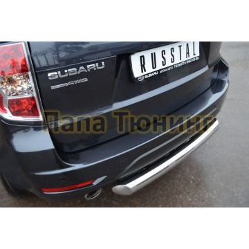 Защита заднего бампера d76 РусСталь для Subaru Forester SH 2008-2013