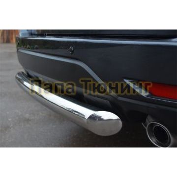 Защита заднего бампера d76 РусСталь для Subaru Forester SH 2008-2013