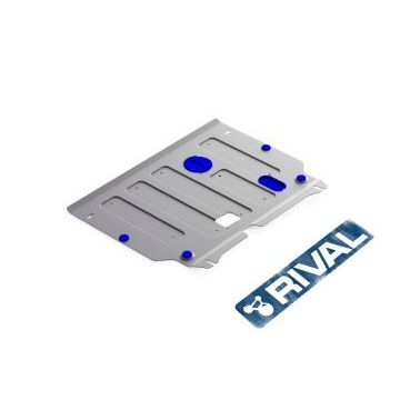 Защита картера и КПП Rival для 2,4 алюминий 4 мм для Kia Optima 2012-2016